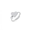 Anello donna regolabile Luca Barra con cuore ANK262