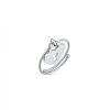 Anello donna regolabile Luca Barra con cuore lucchetto ANK257