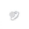 Anello donna regolabile Luca Barra con quadrifogli ANK258