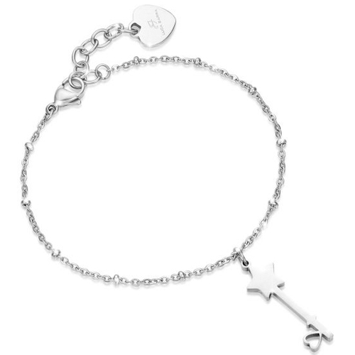 Bracciale-donna-Luca-Barra-con-ciondolo-chiave-stella-BK1592 Bracciale donna Luca Barra con ciondolo chiave stella BK1592