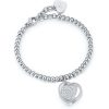 Bracciale donna Luca Barra con cuore Bk1852