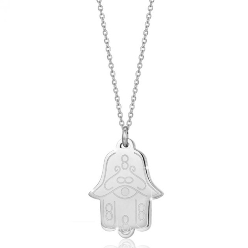 Collana-donna-Luca-Barra-Mano-Di-Fatima-CK1256 Collana donna Luca Barra Mano Di Fatima CK1256