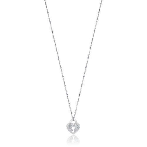 Collana-donna-Luca-Barra-con-serratura-a-cuore-CK1415