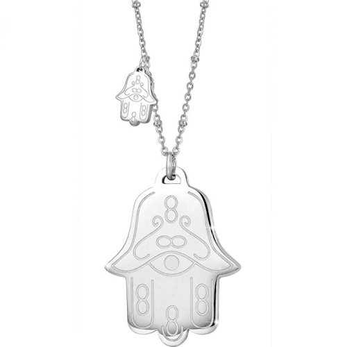 Collana-donna-lunga-con-ciondolo-Mano-di-Fatima-CK1257 Collana donna lunga con ciondolo Mano di Fatima CK1257