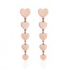 Orecchini donna Luca Barra con cuori OK1007