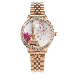 Orologio donna Didofà Torre Eiffel Rosè DF-999
