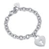Bracciale donna Luca Barra Lucchetto a Cuore BK1873