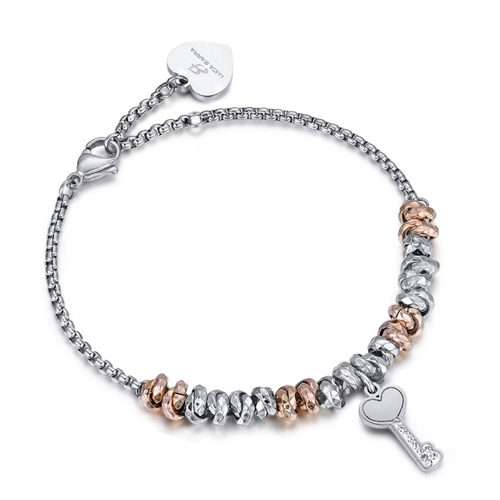 Bracciale-donna-Luca-Barra-con-chiave-e-cuore-BK1871 Bracciale donna Luca Barra con chiave e cuore BK1871