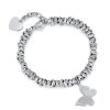 Bracciale donna Luca Barra con ciondolo farfalla BK1816