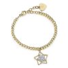 Bracciale donna Luca Barra con ciondolo stella BK1848