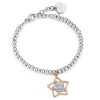 Bracciale donna Luca Barra con stella rosata BK1849
