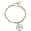 Bracciale donna Luca Barra quadrifoglio BK1855
