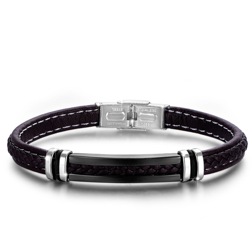 Bracciale-uomo-Luca-Barra-con-decorazioni-in-acciaio-BA1040 Bracciale uomo Luca Barra con decorazioni in acciaio BA1040