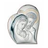 Capezzale in argento laminato Valenti Sacra Famiglia 81050-5L