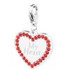 Charm donna S’agapo’ linea HAPPY Cuore SHA60