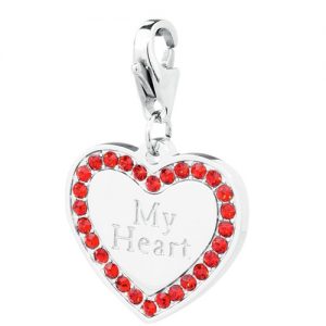 Charm donna S’agapo’ linea HAPPY Cuore SHA60