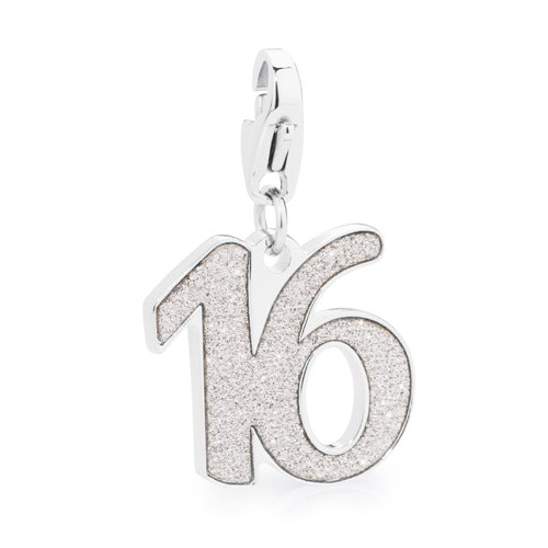 Charm-donna-S'agapo'-linea-HAPPY-numero-16-SHA76 Charm donna S’agapo’ linea HAPPY numero 16 SHA76