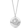 Collana donna Luca Barra con ciondolo medaglione CK1262