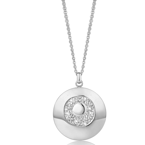 Collana-donna-Luca-Barra-con-ciondolo-medaglione-CK1262 Collana donna Luca Barra con ciondolo medaglione CK1262