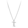 Collana donna S'agapo' linea Alphabet con iniziale SALT2