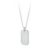 Collana uomo S'Agapo' con piastra SGM26