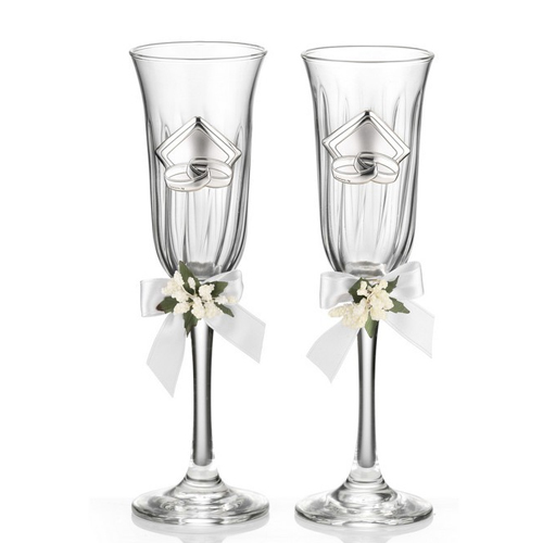 Coppia-di-calici-in-cristallo-Valenti-con-fedi-16500 Coppia di calici in cristallo Valenti con fedi 16500