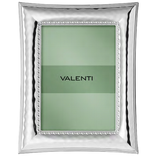 Cornice-Valenti-in-argento-laminato-bordo-perlinato-18x24-585-5L Cornice Valenti in argento laminato bordo perlinato 18x24 585-5L