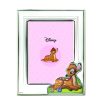 Cornice bimba in argento laminato Valenti linea Disney Bambi 13x18 D336-4LRA