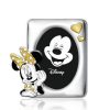 Cornice bimba in argento laminato Valenti linea Disney Minnie 13X18 D22-4LORO