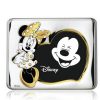 Cornice bimba in argento laminato Valenti linea Disney Minnie 18x13 D232-4LORO