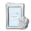 Cornice bimbo in argento laminato Valenti Orsetto con chitarra 13x18 71605-3XLC