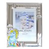 Cornice bimbo in argento laminato Valenti Unicorno Azzurro 73125-4LC