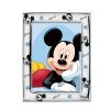 Cornice bimbo in argento laminato Valenti linea Disney Topolino 9x13 D130-3LC