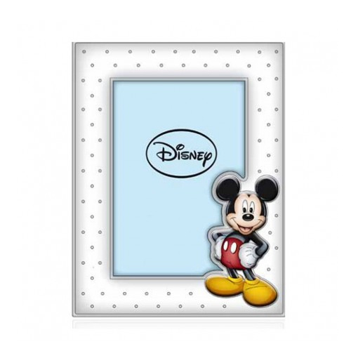 Cornice-bimbo-in-argento-laminato-Valenti-linea-Disney-Topolino-D294-4LC Cornice bimbo in argento laminato Valenti linea Disney Topolino D294-4LC
