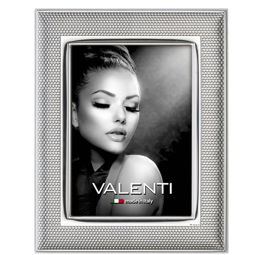 Cornice-in-argento-bilaminato-Valenti-Maglia-Milano-18x24-12436-5L Cornice in argento bilaminato Valenti Maglia Milano 18x24 12436-5L