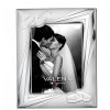 Cornice in argento laminato Valenti 25° anno di matrimonio Nozze d’argento 13x18 52032-4L
