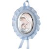 Medaglione culla bimbo Valenti Madonna con bambino 10528-2COL