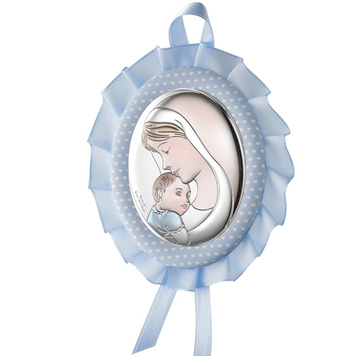 Medaglione-culla-bimbo-Valenti-Madonna-con-bambino-10528-2COL Medaglione culla bimbo Valenti Madonna con bambino 10528-2COL