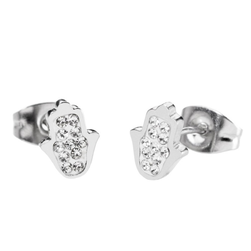 Orecchini-donna-Marlù-Mano-di-Fatima-linea-Time-To-18OR029 Orecchini donna Marlù Mano di Fatima linea Time To 18OR029