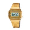 Orologio Casio dorato uomo donna A168WG-9WDF
