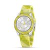 Orologio donna Just Cavalli 7251602504 Cassa in acciaio inossidabile Diametro della cassa: 38mm Cinturino realizzato in silicone color verde lime