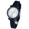 Orologio donna Luca Barra blu notte con ciondolo quadrifoglio BW229