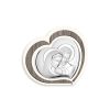 Sacra Famiglia in argento laminato Valenti 10,5x9 cm L220-1