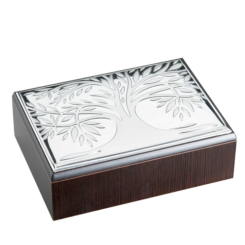 Scatola-portagioielli-in-argento-laminato-Valenti-con-Albero-Della-Vita-40645-2 Scatola portagioielli in argento laminato Valenti con Albero Della Vita 40645-2