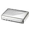 Scatola portagioielli in argento laminato Valenti con onde 40630-2