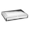 Scatola portagioielli in argento laminato lucido Valenti 40610-2