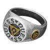 Anello uomo Guess con dettagli in bronzo UMR71203-64