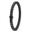 Bracciale tennis uomo nero Ops OPSTEM-04