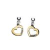 Orecchini donna Guess a cuore UBE81014