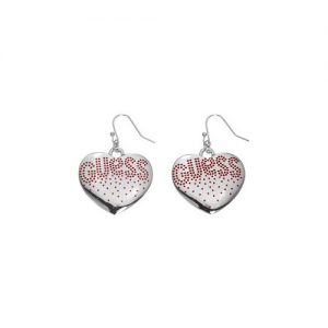 Orecchini donna pendenti Guess a cuore UBE81113